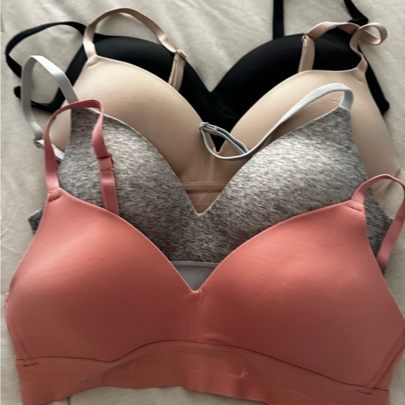 Victoria's Secret Other - Victoria Secret bras bunch- Black, Beige, Gray, and Peach Bras